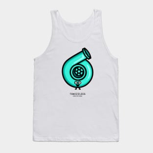 Cutest Turbo - Aqua Tank Top